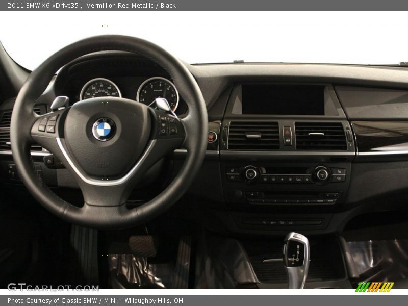 Dashboard of 2011 X6 xDrive35i