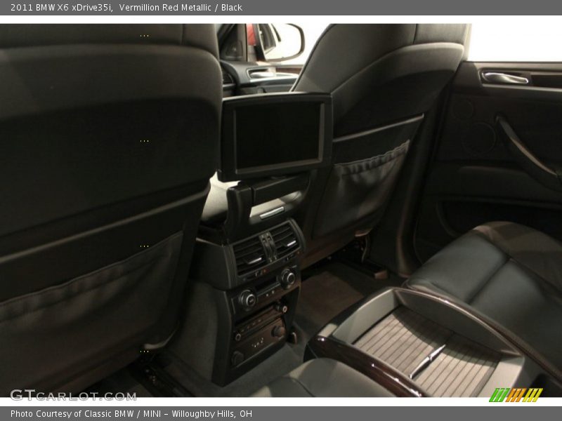 Vermillion Red Metallic / Black 2011 BMW X6 xDrive35i