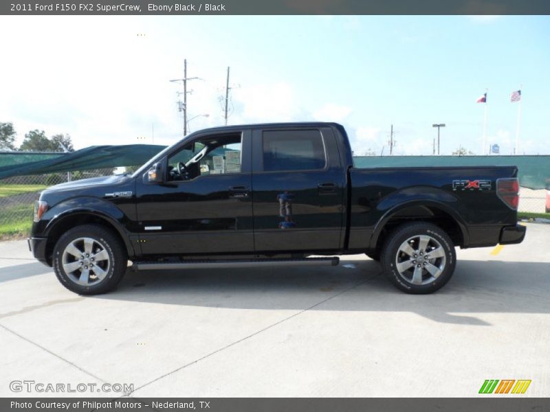 Ebony Black / Black 2011 Ford F150 FX2 SuperCrew