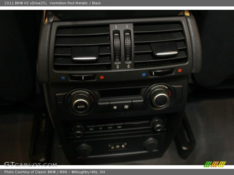 Vermillion Red Metallic / Black 2011 BMW X6 xDrive35i