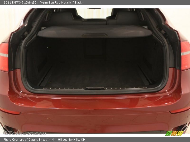  2011 X6 xDrive35i Trunk