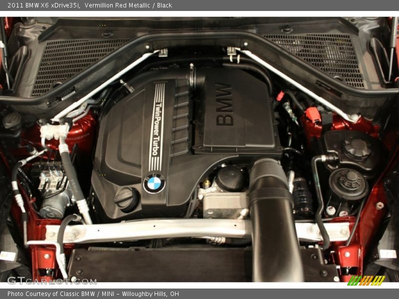  2011 X6 xDrive35i Engine - 3.0 Liter DFI TwinPower Turbocharged DOHC 24-Valve VVT Inline 6 Cylinder