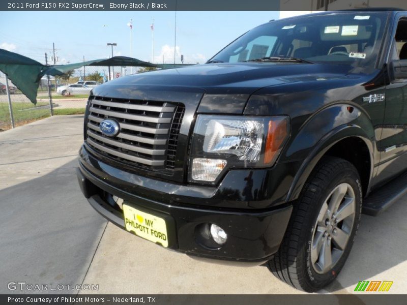 Ebony Black / Black 2011 Ford F150 FX2 SuperCrew