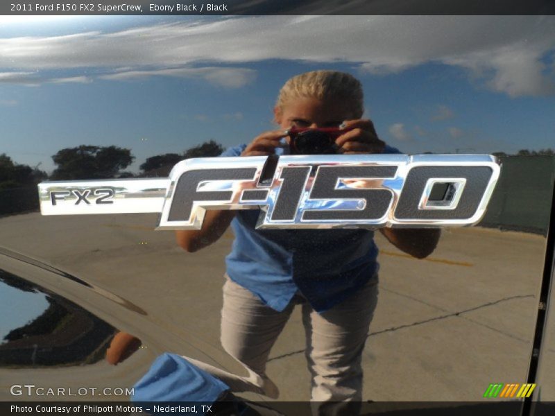 Ebony Black / Black 2011 Ford F150 FX2 SuperCrew