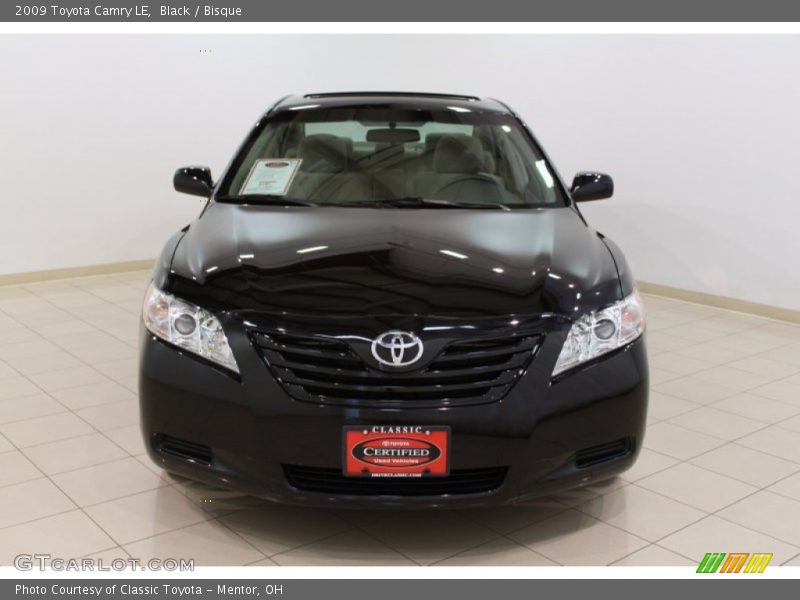 Black / Bisque 2009 Toyota Camry LE