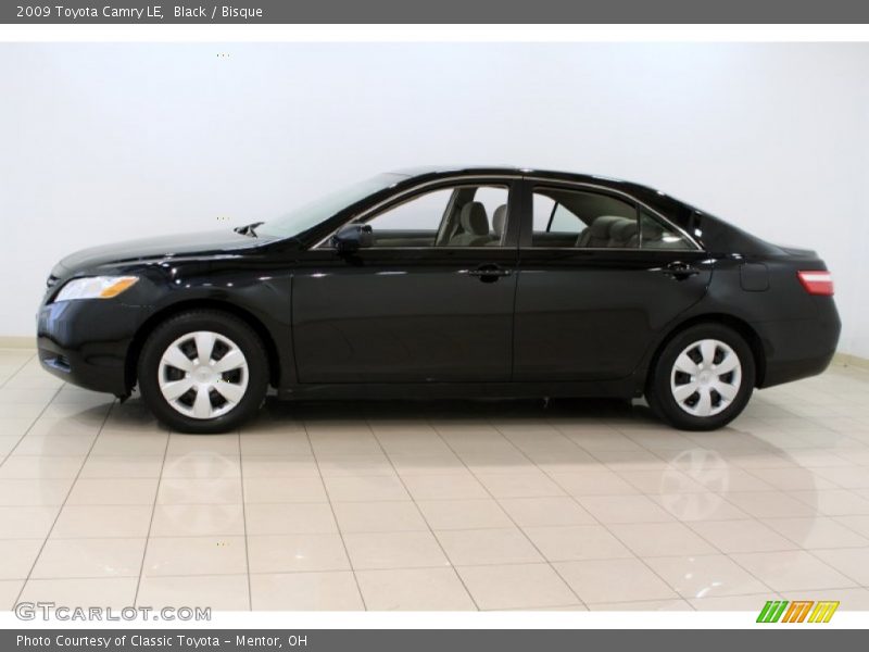 Black / Bisque 2009 Toyota Camry LE