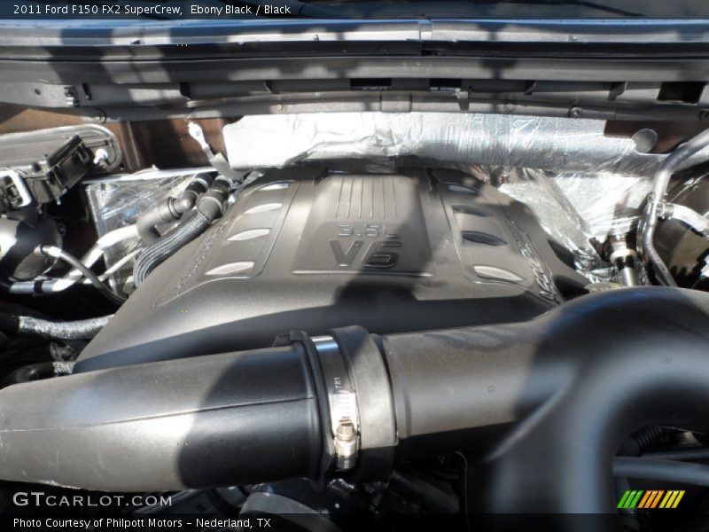 Ebony Black / Black 2011 Ford F150 FX2 SuperCrew