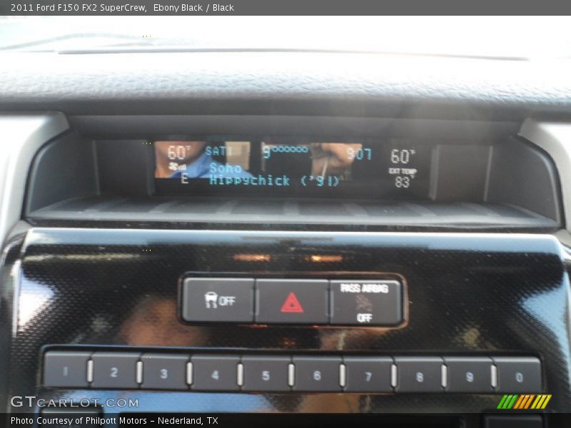 Ebony Black / Black 2011 Ford F150 FX2 SuperCrew
