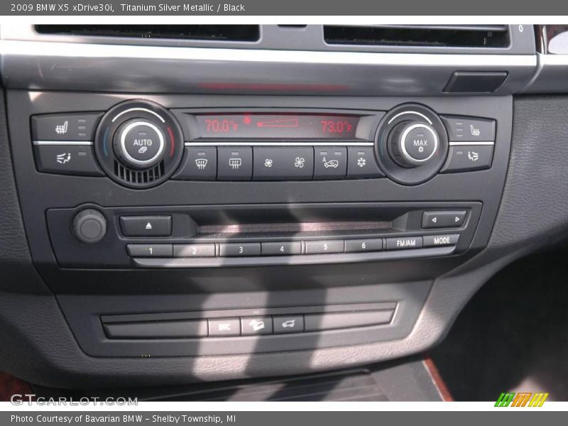 Titanium Silver Metallic / Black 2009 BMW X5 xDrive30i