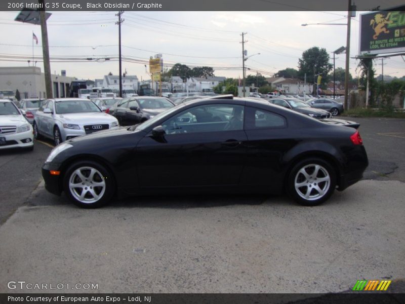 Black Obsidian / Graphite 2006 Infiniti G 35 Coupe