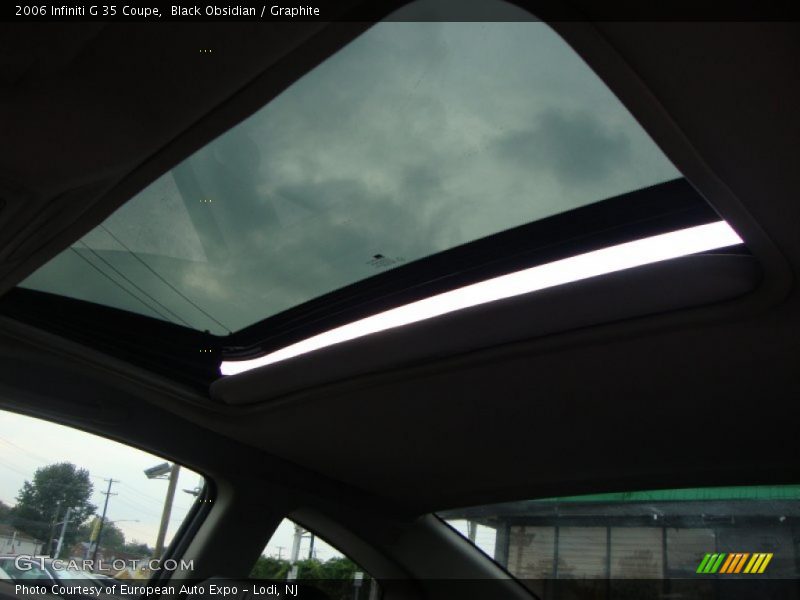Black Obsidian / Graphite 2006 Infiniti G 35 Coupe