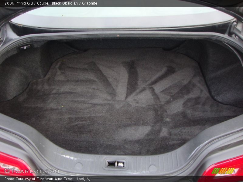 Black Obsidian / Graphite 2006 Infiniti G 35 Coupe