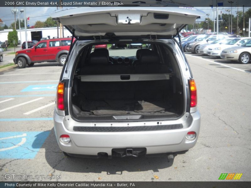 Liquid Silver Metallic / Ebony Black 2006 GMC Envoy Denali 4x4