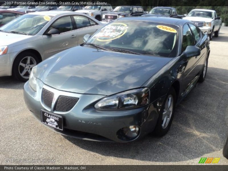 Stealth Gray Metallic / Ebony 2007 Pontiac Grand Prix Sedan