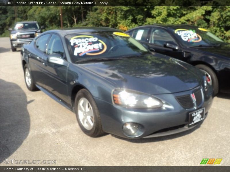 Stealth Gray Metallic / Ebony 2007 Pontiac Grand Prix Sedan