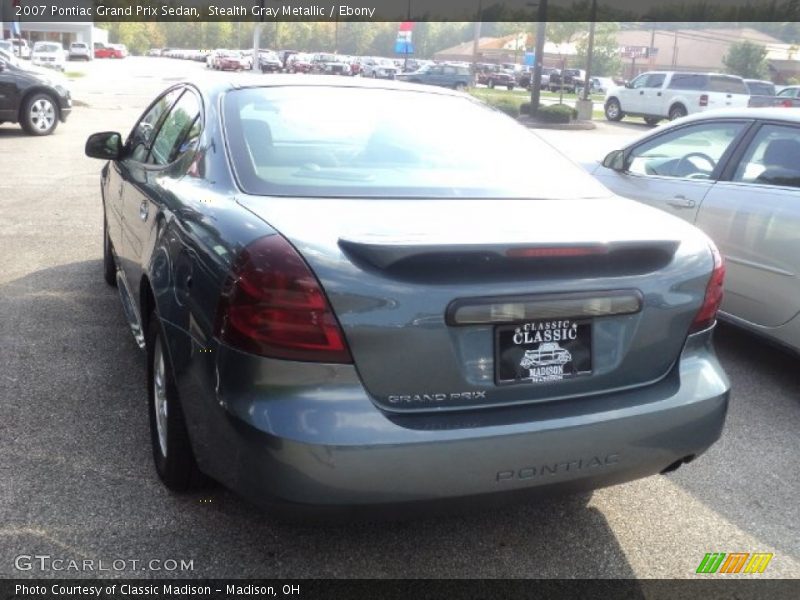 Stealth Gray Metallic / Ebony 2007 Pontiac Grand Prix Sedan