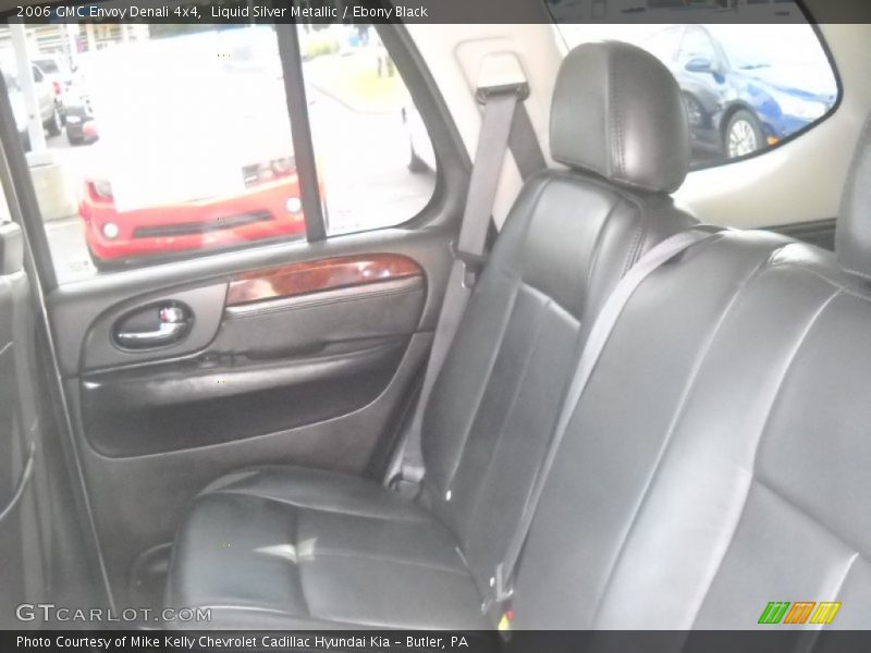 Liquid Silver Metallic / Ebony Black 2006 GMC Envoy Denali 4x4