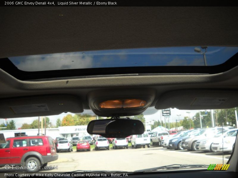 Liquid Silver Metallic / Ebony Black 2006 GMC Envoy Denali 4x4