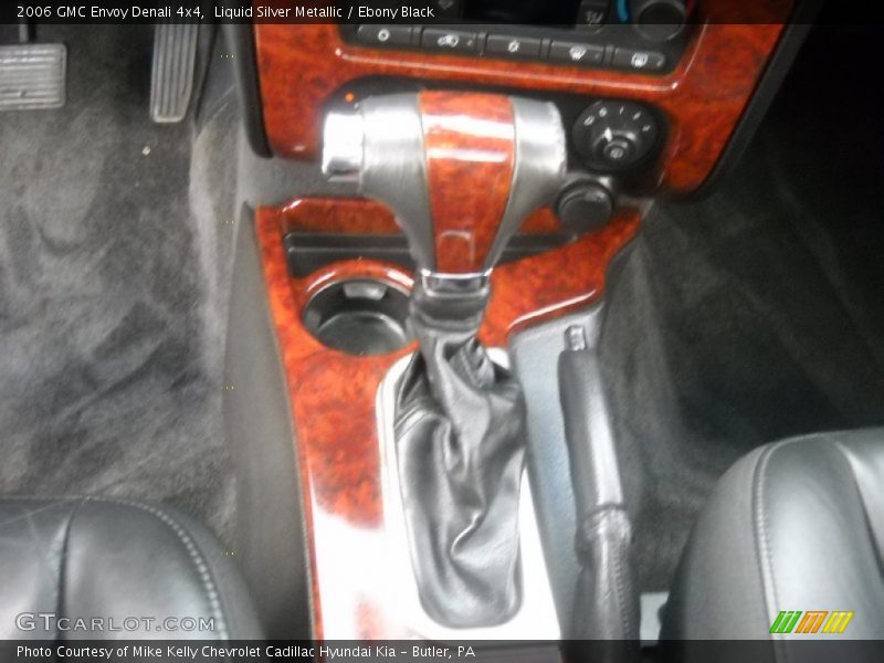 Liquid Silver Metallic / Ebony Black 2006 GMC Envoy Denali 4x4