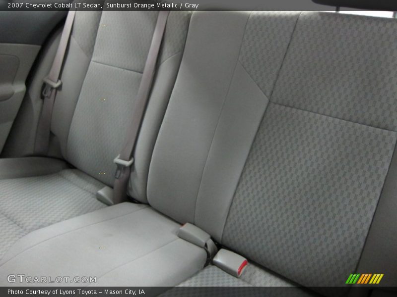 Sunburst Orange Metallic / Gray 2007 Chevrolet Cobalt LT Sedan
