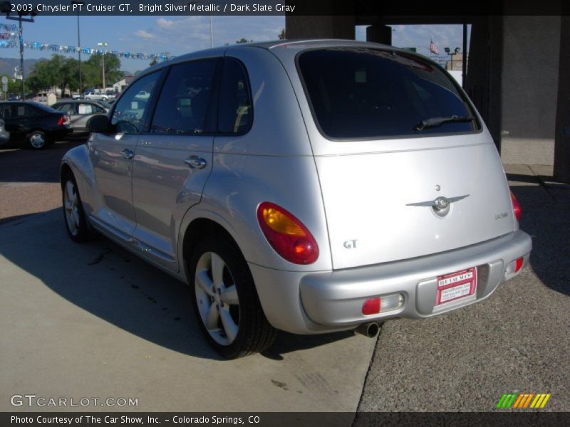 Bright Silver Metallic / Dark Slate Gray 2003 Chrysler PT Cruiser GT