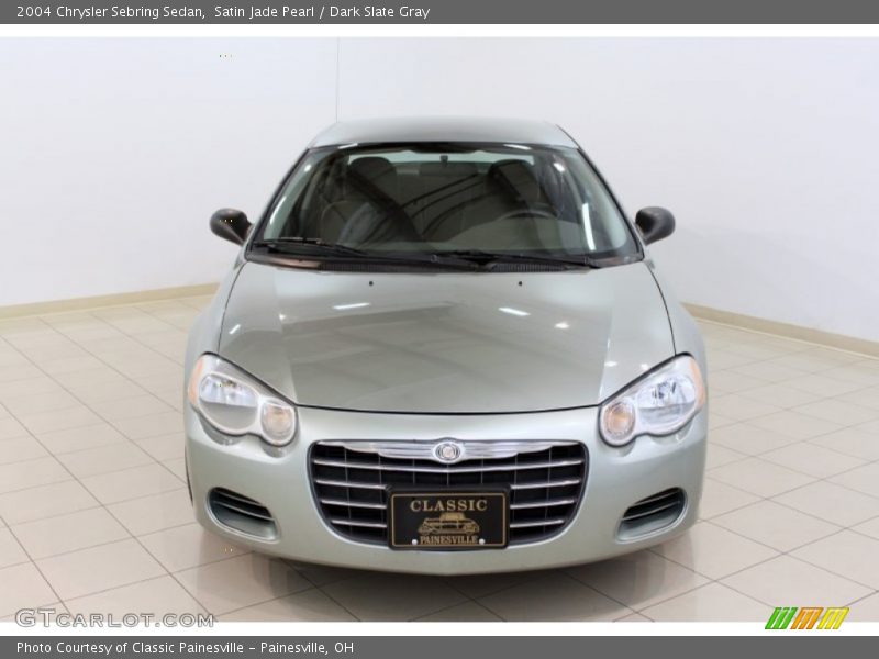 Satin Jade Pearl / Dark Slate Gray 2004 Chrysler Sebring Sedan