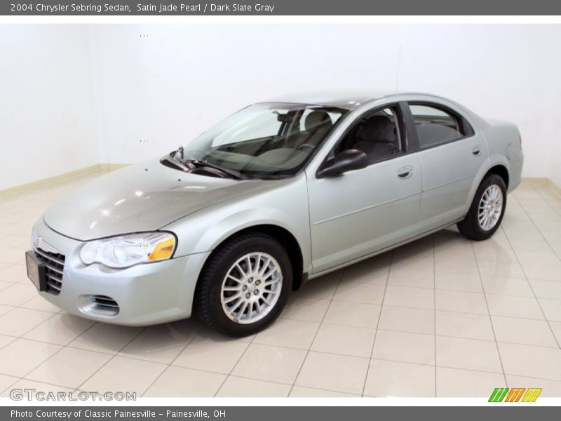 Satin Jade Pearl / Dark Slate Gray 2004 Chrysler Sebring Sedan