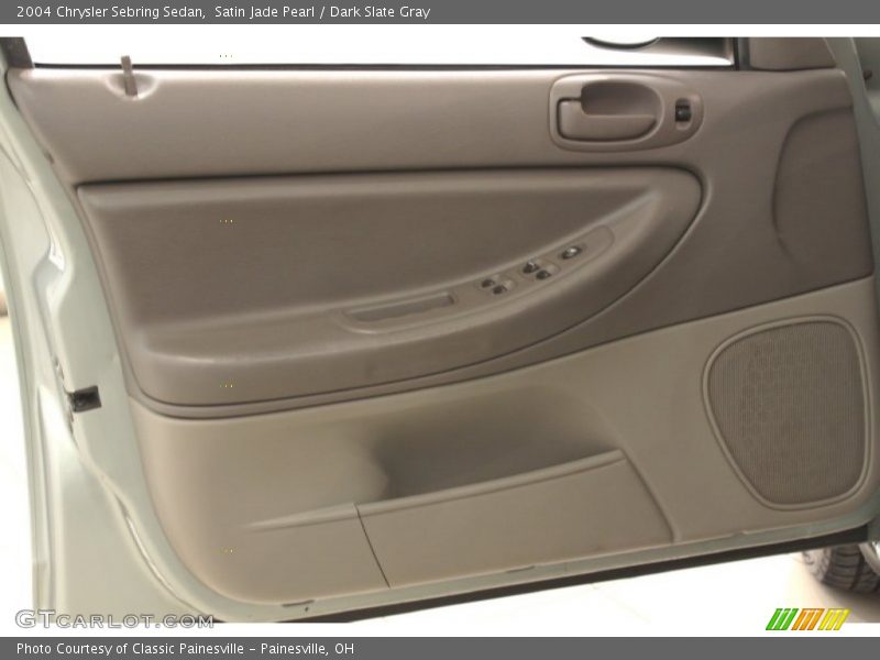 Satin Jade Pearl / Dark Slate Gray 2004 Chrysler Sebring Sedan