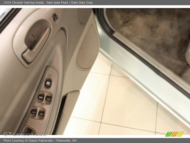 Satin Jade Pearl / Dark Slate Gray 2004 Chrysler Sebring Sedan