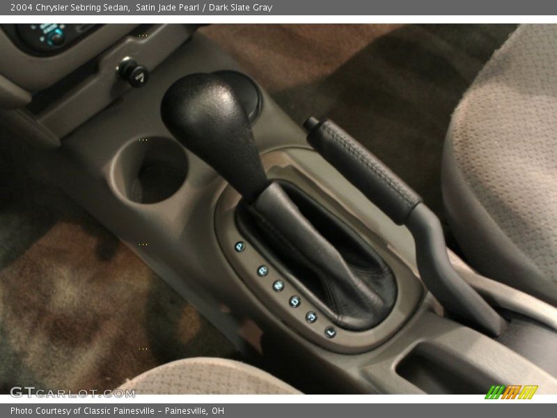 Satin Jade Pearl / Dark Slate Gray 2004 Chrysler Sebring Sedan