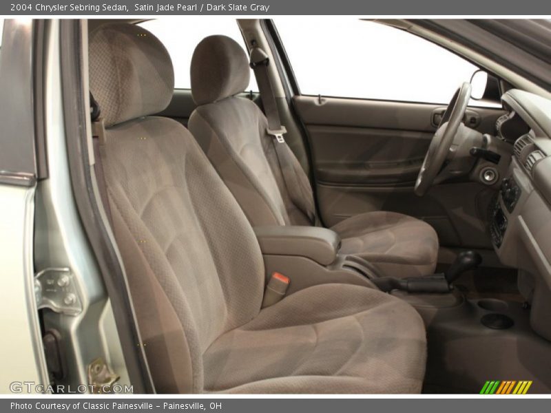 Satin Jade Pearl / Dark Slate Gray 2004 Chrysler Sebring Sedan