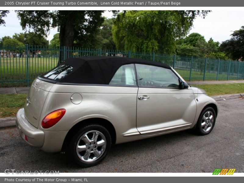  2005 PT Cruiser Touring Turbo Convertible Linen Gold Metallic Pearl