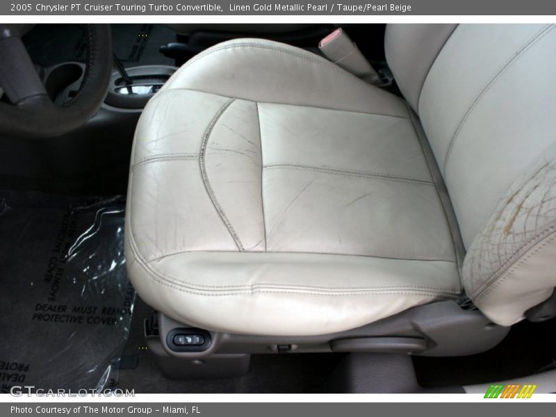 Linen Gold Metallic Pearl / Taupe/Pearl Beige 2005 Chrysler PT Cruiser Touring Turbo Convertible