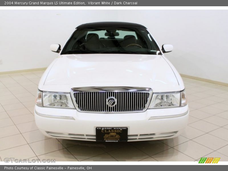 Vibrant White / Dark Charcoal 2004 Mercury Grand Marquis LS Ultimate Edition