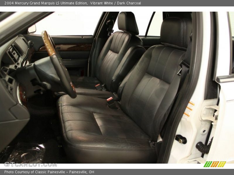 Vibrant White / Dark Charcoal 2004 Mercury Grand Marquis LS Ultimate Edition