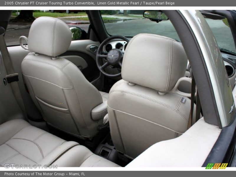  2005 PT Cruiser Touring Turbo Convertible Taupe/Pearl Beige Interior