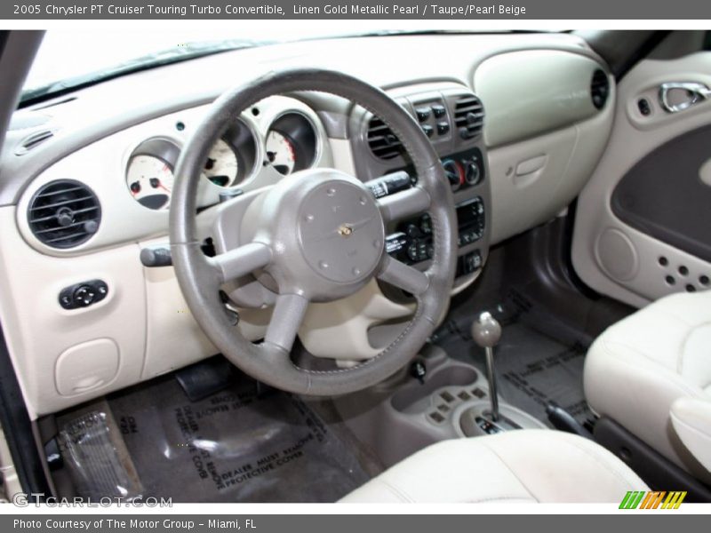 Dashboard of 2005 PT Cruiser Touring Turbo Convertible