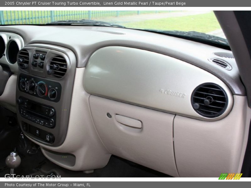 Linen Gold Metallic Pearl / Taupe/Pearl Beige 2005 Chrysler PT Cruiser Touring Turbo Convertible