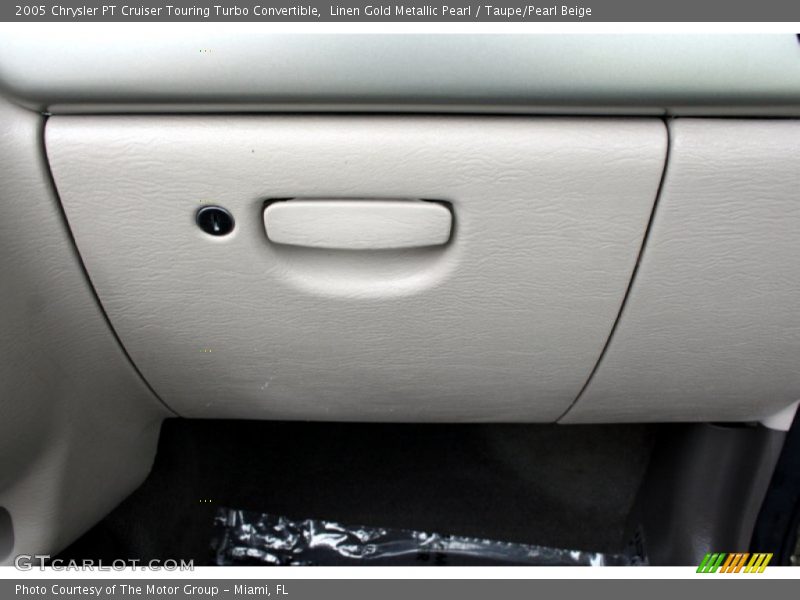 Linen Gold Metallic Pearl / Taupe/Pearl Beige 2005 Chrysler PT Cruiser Touring Turbo Convertible