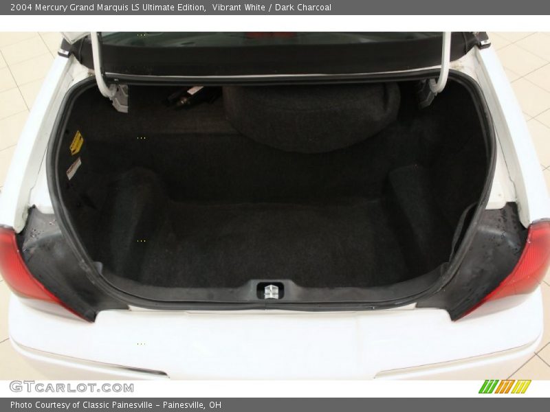 Vibrant White / Dark Charcoal 2004 Mercury Grand Marquis LS Ultimate Edition