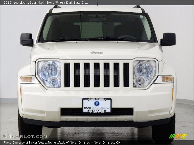 Stone White / Dark Slate Gray 2010 Jeep Liberty Sport 4x4