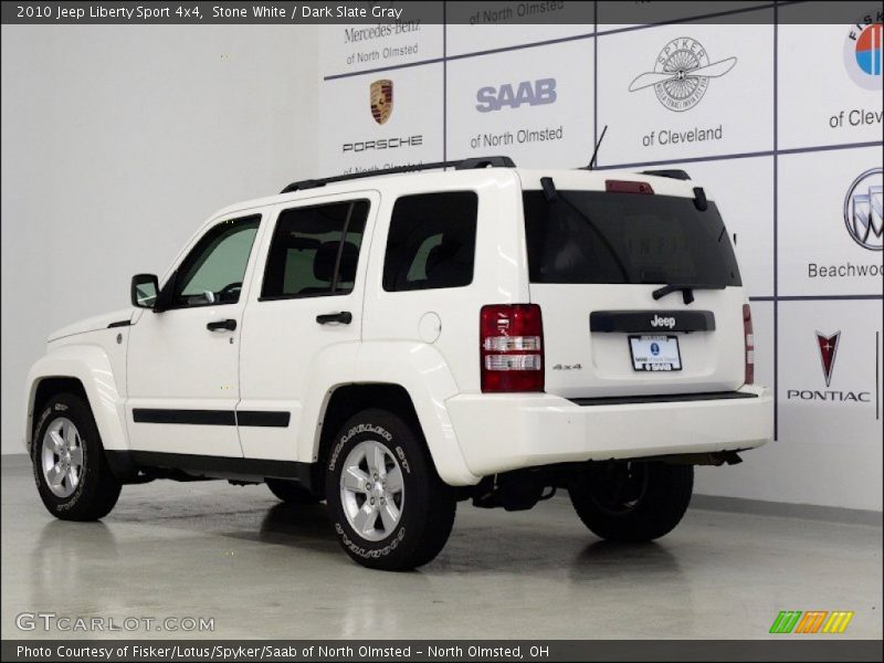 Stone White / Dark Slate Gray 2010 Jeep Liberty Sport 4x4
