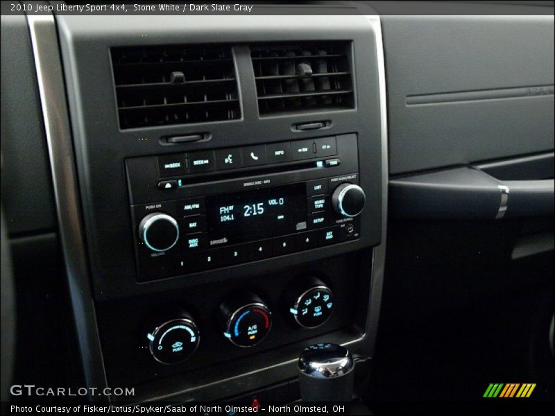Stone White / Dark Slate Gray 2010 Jeep Liberty Sport 4x4