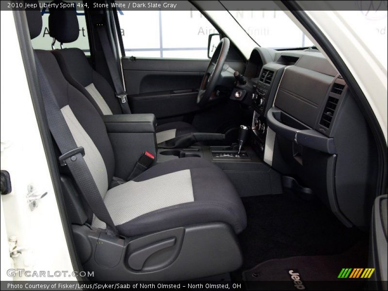 Stone White / Dark Slate Gray 2010 Jeep Liberty Sport 4x4