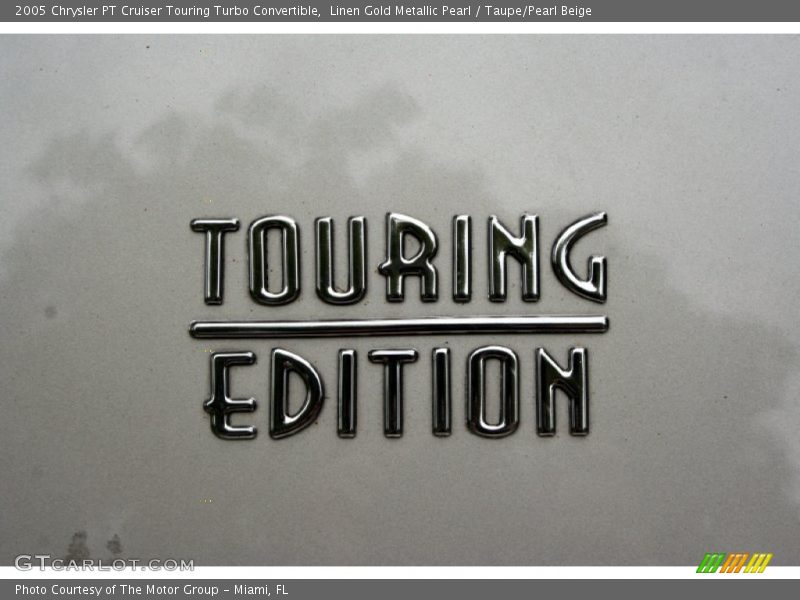 Linen Gold Metallic Pearl / Taupe/Pearl Beige 2005 Chrysler PT Cruiser Touring Turbo Convertible
