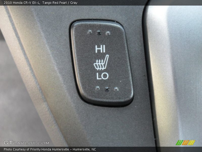 Tango Red Pearl / Gray 2010 Honda CR-V EX-L