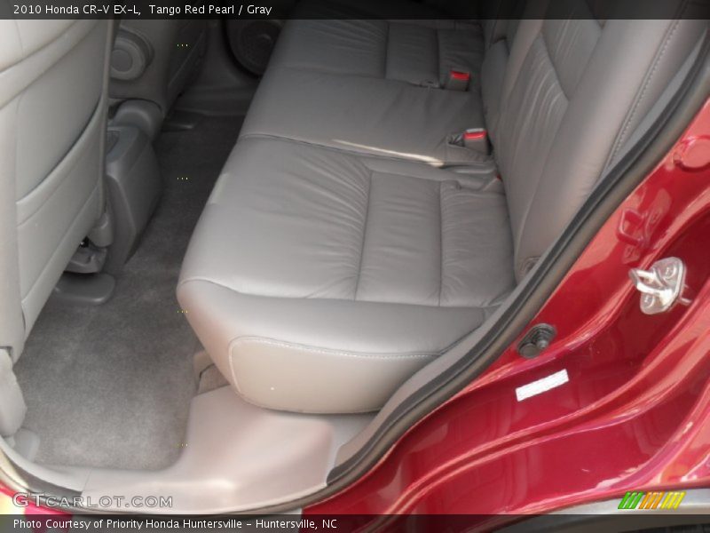 Tango Red Pearl / Gray 2010 Honda CR-V EX-L