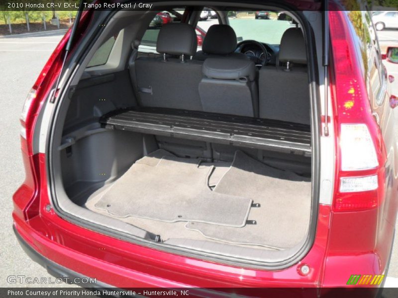 Tango Red Pearl / Gray 2010 Honda CR-V EX-L