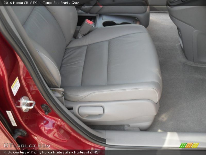 Tango Red Pearl / Gray 2010 Honda CR-V EX-L
