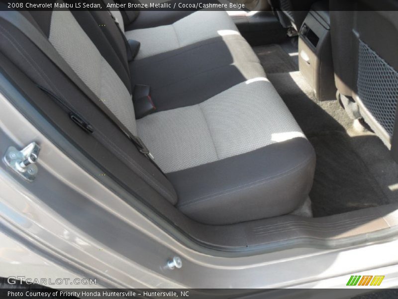 Amber Bronze Metallic / Cocoa/Cashmere Beige 2008 Chevrolet Malibu LS Sedan